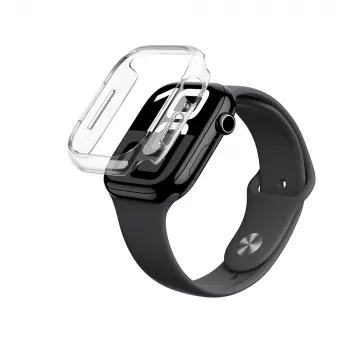Coque minimaliste AMAZINGTHING pour Apple Watch 42 mm – transparente
