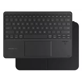 Étui avec clavier AMAZINGTHING Minimal Case Keylite Combo pour iPad 11 2025 - Noir