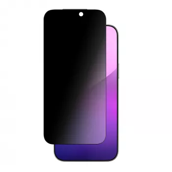 AMAZINGTHING Titan Privacy FusionFilter 7 protection d'écran en verre trempé pour Apple iPhone 17 Pro Max, filtre de confidentialité, dureté 9H, revêtement oléophobe, 0,33 mm, bords arrondis 2,5D, noir