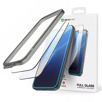 AMAZINGTHING Radix Full protection d'écran en verre trempé pour Apple iPhone 17 Pro Max (lot de 2)