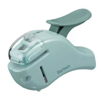 Agrafeuse sans agrafe KOKUYO Harinacs SMALL+ bleu-vert clair (SLN-MSH305GB)