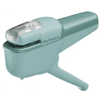 Agrafeuse sans agrafe Kokuyo Harinacs MEDIUM+ bleu-vert (SLN-MSH110GB)