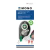 Correcteur à bande Tombow 10 m x 4,2 mm bande blanche boîtier bleu transparent