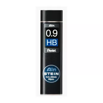 Recharges de mines Pentel C279-HBO 0,9 mm HB, noires, 36 pièces