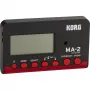 Korg MA2-BKRD métronome numérique de poche LCD noir/rouge