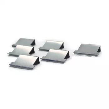 Perforatrice 4 trous Rapesco RC4050SS, acier inoxydable, 40 feuilles, 50 pièces, 125 mm, 80 mm