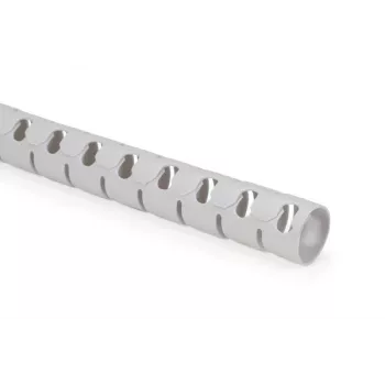 Gaine spirale de gestion des câbles HellermannTyton HWPP25L2 - grise - 2 m - 25 mm - polypropylène