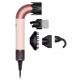 Dyson Supersonic R Curly+Coily sèche-cheveux rose pastel / or rose