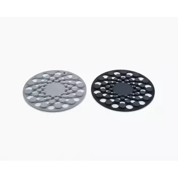 Ensemble de 2 dessous-de-plat en silicone Joseph Joseph Spot-On gris