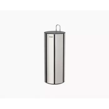 Dévidoir de papier toilette en acier inoxydable avec compartiment dissimulé Joseph Joseph EasyStore Luxe