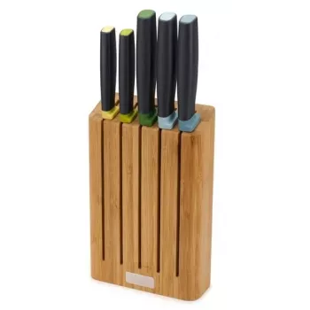 Joseph Joseph Elevate ensemble de 5 couteaux en bambou