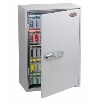 Armoire à clés Phoenix Safe KC0605E - grise - 300 crochets - serrure électronique - 380 x 205 x 550 mm