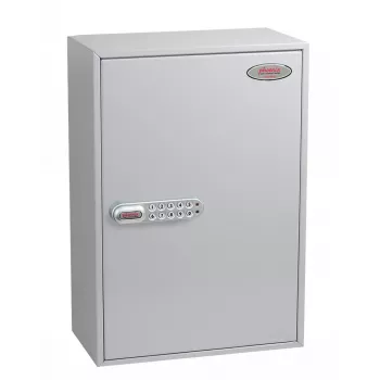 Armoire à clés Phoenix Safe KC0605E - grise - 300 crochets - serrure électronique - 380 x 205 x 550 mm