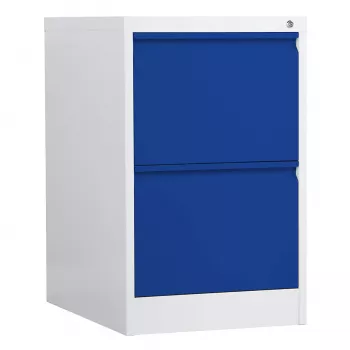 Phoenix Safe FC1002GBK armoire de classement coupe-feu, 2 tiroirs, bleu