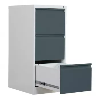 Phoenix Safe FC1003GAK armoire de classement coupe-feu, 3 tiroirs, anthracite