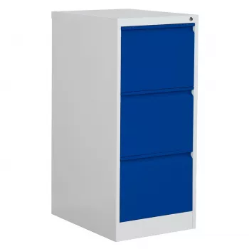Phoenix Safe FC1003GBK armoire de classement, 3 tiroirs, bleu