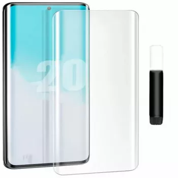 Verre trempé transparent UV + colle EVELATUS pour Samsung Galaxy S20 Plus