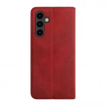 Étui à rabat Evelatus pour Samsung Galaxy A57, rouge