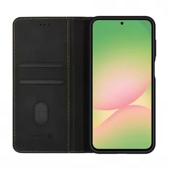 Étui à rabat Evelatus pour Samsung Galaxy A57, noir