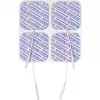 Électrodes en maille carbone TensCare 50x50 mm, lot de 4