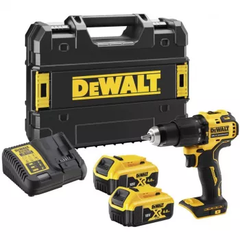 DEWALT DCD709M2T-QW 18V XR Perceuse-visseuse à percussion sans balais 2x5,0Ah batteries coffret TSTAK