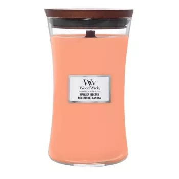 Grande bougie parfumée WoodWick Manuka Nectar 610 g