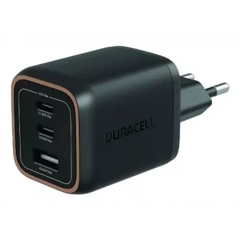Chargeur mural Duracell PD 65W GaN 2 x USB-C