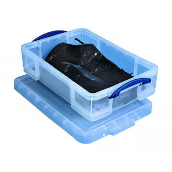 Boîte de rangement Really Useful Storage Box 24,5 L transparente 40,0 x 60,0 x 15,5 cm