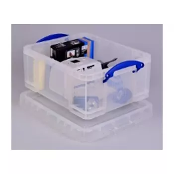 Boîte de rangement Really Useful Storage Box 18C 48,5x20x38,5cm 18L transparente