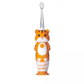 Brosse à dents sonique pour enfants BRUSH BABY Wild Ones 0-10 ans tigre