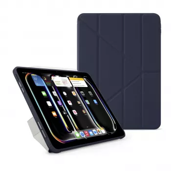 Pipetto Origami No1 Original Étui pour iPad Pro 13 (M4), bleu foncé