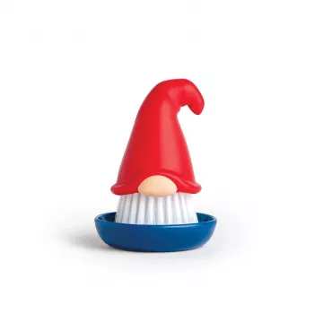 Brosse à vaisselle OTOTO Beardy - brosse de cuisine originale avec trou de suspension intégré