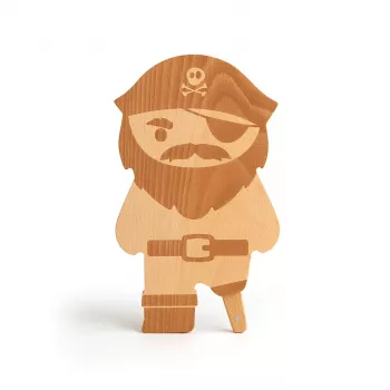 Planche à découper et couteau OTOTO Pirate Board