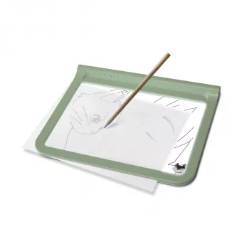 Tablette de dessin LED Kidywolf Light Tablet A4 avec 8 couleurs, 4 modes, USB-C, blanche