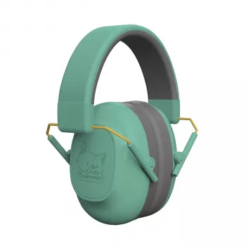 Casque à réduction de bruit KIDYWOLF pour enfants vert