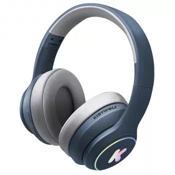 Casque Bluetooth Kidywolf bleu