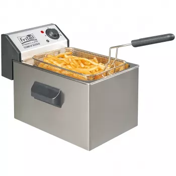 Friteuse professionnelle FRITEL Profi 5 L 3200 W gris
