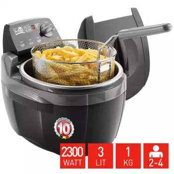 Friteuse Fritel Turbo SF 4209 3 L 2,3 kW acier inoxydable/noir