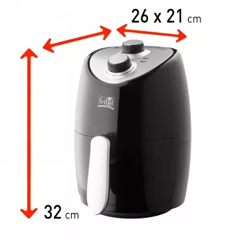 FRITEL Starter My SnackTastic 4202 Airfryer 1kW argent/noir