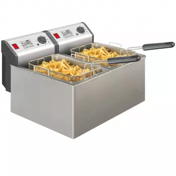 Friteuse professionnelle FRITEL 16 litres 6,6 kW acier inoxydable