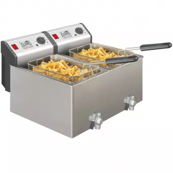 Friteuse FRITEL TURBO SF 16 litres 6,6 kW acier inoxydable