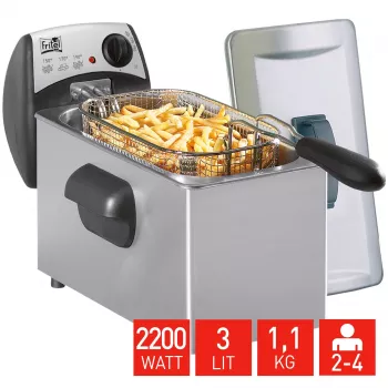 Friteuse FRITEL Starter 3 L 2,2 kW acier inoxydable