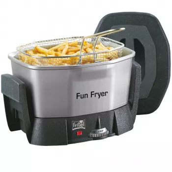 Friteuse FRITEL Starter 1,5 L 1400 W noir/gris/argent