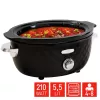 Mijoteuse FRITEL Family 5,5 litres 210 W noir/chrome