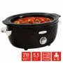 Mijoteuse FRITEL Family 5,5 litres 210 W noir/chrome