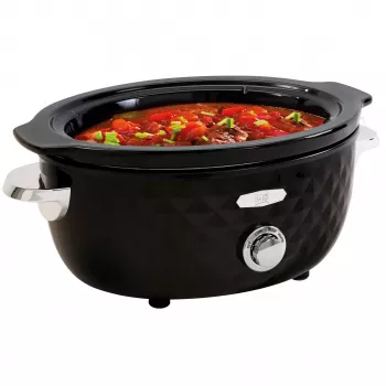 Mijoteuse FRITEL Family 5,5 litres 210 W noir/chrome