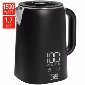 Bouilloire Fritel Kedel 1,7 litre noire