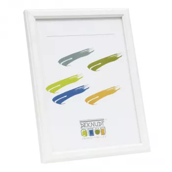 Deknudt S236K1 Cadre photo en bois DIN A4 21x29,7 blanc