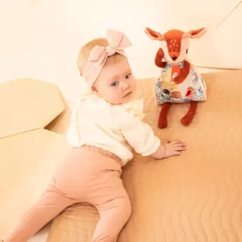 Lilliputiens jouet d'activité avec miroir coucou Stella la faonne 6m+
