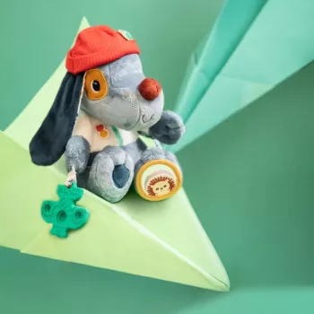 Lilliputiens Jules le chien peluche d'activité, 9m+